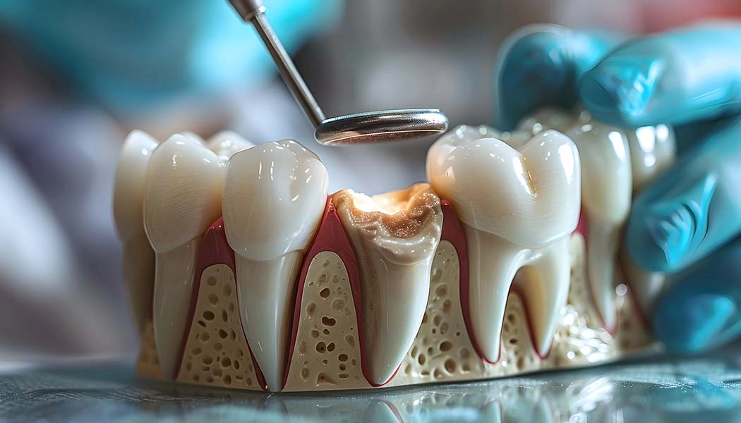 фото:Восстановление зуба вкладкой::Билдап для разрушенного зуба